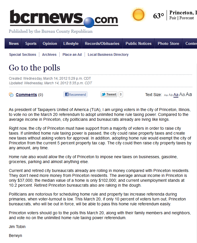 bcrnews.com | Go to the polls