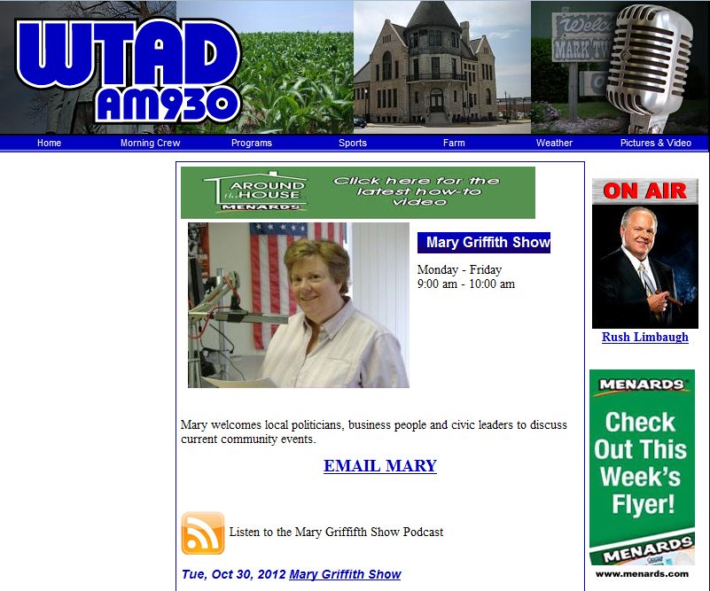WTAD AM 930 | The Mary Griffith Show featuring TUA President Jim Tobin