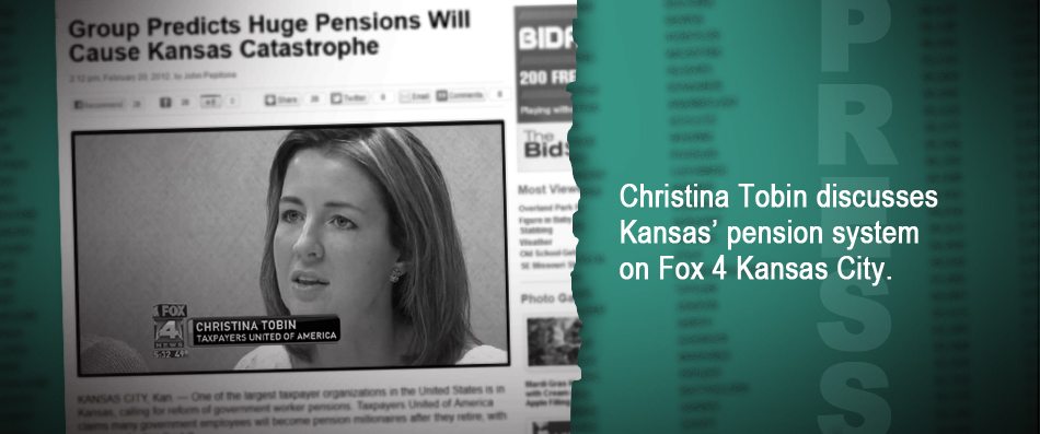 Fox 4 Kansas City | Group Predicts Huge Pensions Will Cause Kansas Catastrophe
