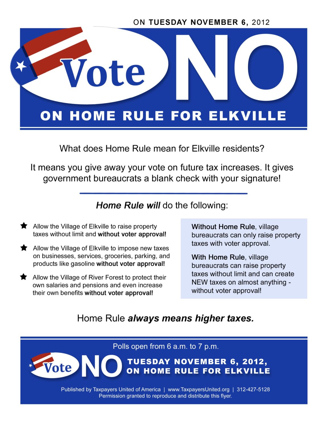 Taxpayers Fight Home Rule Taxing Powers