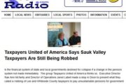 My Rock River Radio | Taxpayers United of America Says Sauk Valley Taxpayers Are Still Being Robbed